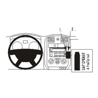 Brodit Proclip Monteringsbeslag - Chevrolet Colorado 04-14 og Isuzu i-Series 06-09