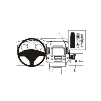 Brodit Proclip Monteringsbeslag - Toyota Corolla Verso 04-09 og SportsVan 05-07