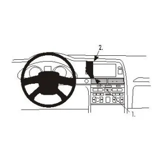 Brodit ProClip Monteringsbeslag - Audi A6 04-09 og Audi S6 04-09