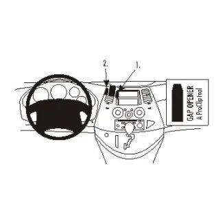 Brodit Proclip Monteringsbeslag - Mitsubishi Grandis 04-10