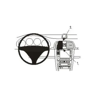 Brodit Proclip Monteringsbeslag - Porsche 911 05-11 og Carrera 911S 04-11