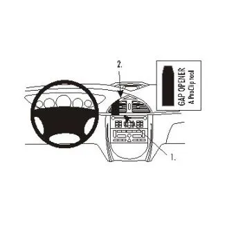 Brodit Proclip Monteringsbeslag - Citroen C5 II 05-07