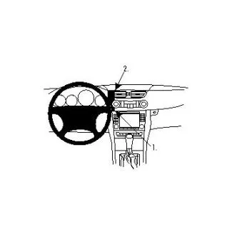 Brodit Proclip Monteringsbeslag - Mercedes Benz CLS-Class 05-10
