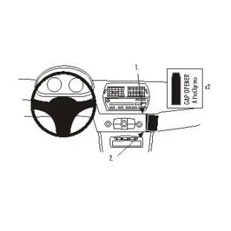 Brodit Proclip Monteringsbeslag - BMW Z4 03-08