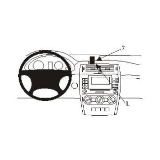 Brodit Proclip Monteringsbeslag - Mercedes Benz B-Class 05-11