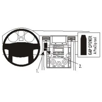 Brodit Proclip Monteringsbeslag - Land Rover Range Rover Sport 05-09