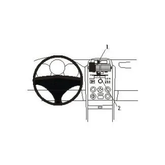 Brodit Proclip Monteringsbeslag - Suzuki Grand Vitara 05-15