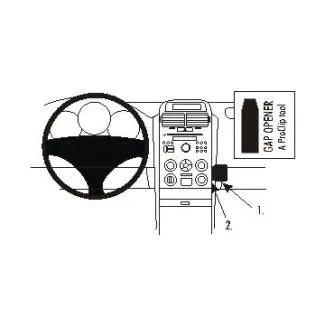 Brodit Proclip Monteringsbeslag - Suzuki Grand Vitara 05-15