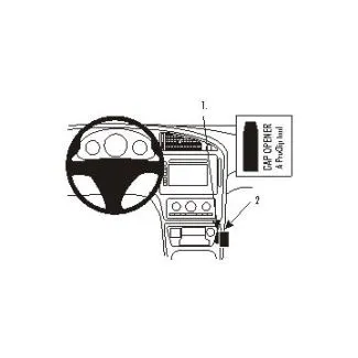 Brodit Proclip Monteringsbeslag - Saab 9-5 06-10