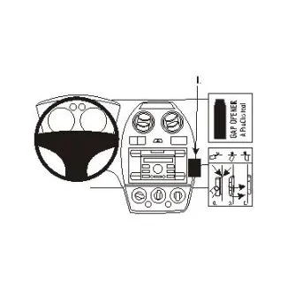 Brodit Proclip Monteringsbeslag - Ford Fiesta 06-08