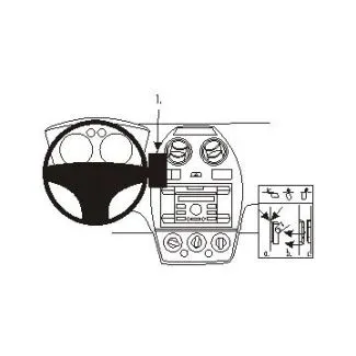 Brodit Proclip Monteringsbeslag - Ford Fiesta 06-08