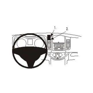 Brodit Proclip Monteringsbeslag - Nissan Note 06-12