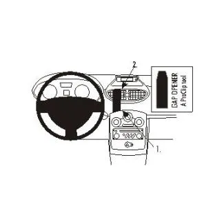 Brodit Proclip Monteringsbeslag - Renault Clio III 06-12 og Clio Tourer 08-12