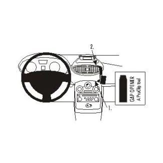 Brodit Proclip Monteringsbeslag - Renault Clio III 06-12 og Clio Tourer 08-12