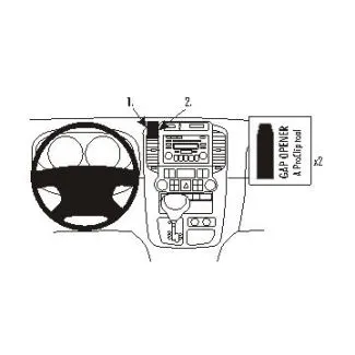 Brodit Proclip Monteringsbeslag - Kia Carnival 06-11