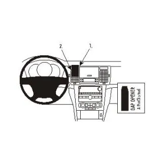 Brodit Proclip Monteringsbeslag - Chevrolet Epica 07-10