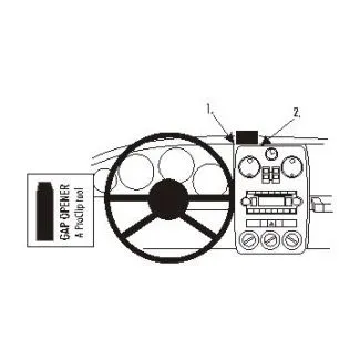 Brodit Proclip Monteringsbeslag - Chrysler PT Cruiser 06-10