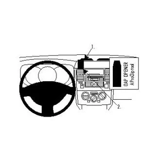 Brodit Proclip Monteringsbeslag - Nissan Tiida 07-11 og Tiida Latio 07-11