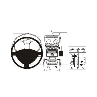 Brodit Proclip Monteringsbeslag - Nissan Qashqai 07-13 og Qashqai +2 09-13