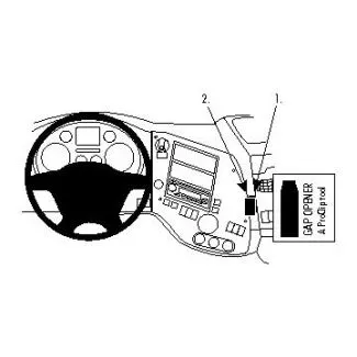 Brodit Proclip Monteringsbeslag - Daf XF 06-13