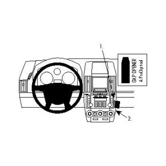 Brodit Proclip Monteringsbeslag - Land Rover Freelander 2 07-13 (KUN til modeller med en bestemt type radio)
