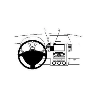 Brodit Proclip Monteringsbeslag - Nissan X-Trail 08-13 (KUN til modeller med navigation)
