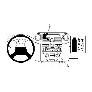 Brodit Proclip Monteringsbeslag - Land Rover Defender 07-16