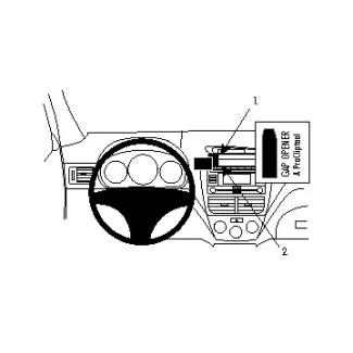 Brodit Proclip Monteringsbeslag - Subaru Forester 08-12 og Impreza 08-12