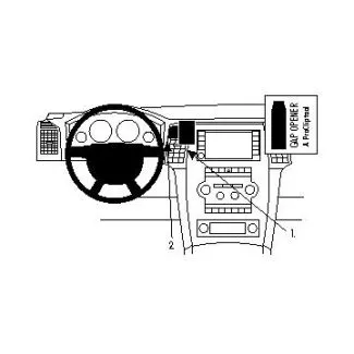 Brodit Proclip Monteringsbeslag - Jeep Grand Cherokee 08-10