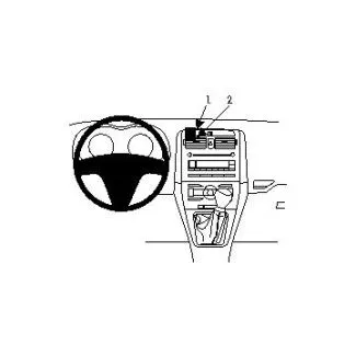 Brodit Proclip Monteringsbeslag - Toyota Corolla 08-11*