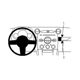 Brodit Proclip Monteringsbeslag - Mazda 2 08-10
