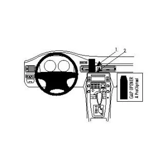 Brodit Proclip Monteringsbeslag - Volvo S80 07-11, V70 II 08-11 og XC70 08-11 (KUN til modeller med træpanel)