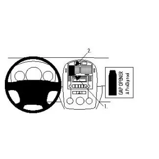 Brodit Proclip Monteringsbeslag - Kia Spectra 5 07-09