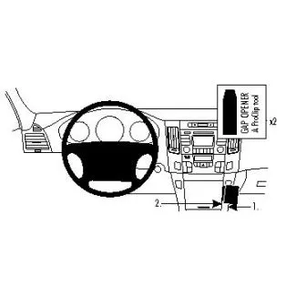 Brodit Proclip Monteringsbeslag - Hyundai Sonata 09-10