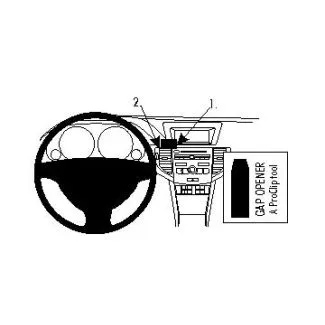 Brodit Proclip Monteringsbeslag - Honda Accord 09-12 (IKKE til modeller med fabriks installeret navigations skærm)
