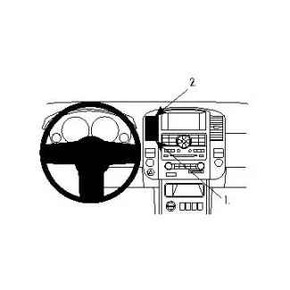 Brodit Proclip Monteringsbeslag - Nissan Pathfinder 10-12
