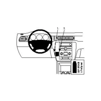 Brodit Proclip Monteringsbeslag - Chevrolet Avalanche 07-13, Silverado 1500 Series 07-13, Silverado 2500/3500 Series 07-14, Suburban 07-14 og Tahoe 07-14 (KUN til modeller med center konsol og 2 luftkanaler over anlægget)