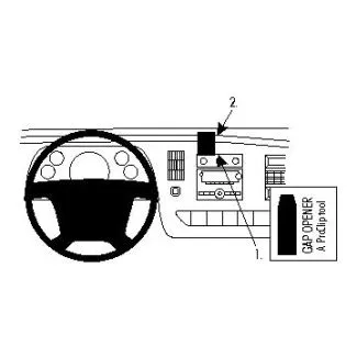 Brodit Proclip Monteringsbeslag - Chevrolet Express 08-16 og Van 08-16