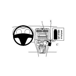 Brodit Proclip Monteringsbeslag - Toyota Corolla 08-11