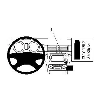 Brodit Proclip Monteringsbeslag - Skoda Superb 09-15