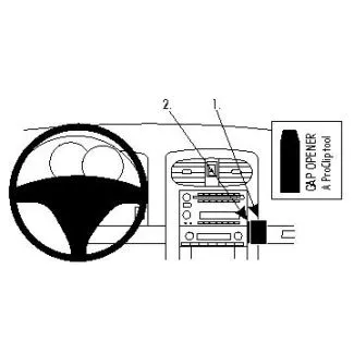 Brodit Proclip Monteringsbeslag - Chevrolet Corvette 08-13