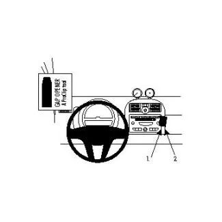 Brodit Proclip Monteringsbeslag - Smart ForTwo 08-10