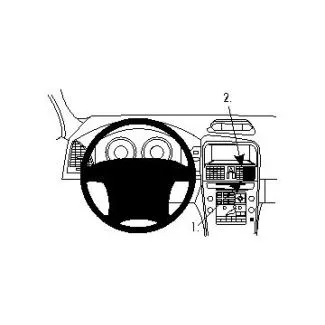 Brodit Proclip Monteringsbeslag - Volvo XC60 09-10