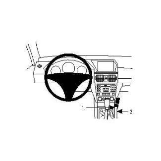 Brodit Proclip Monteringsbeslag - Mercedes Benz GLK-Class 08-12