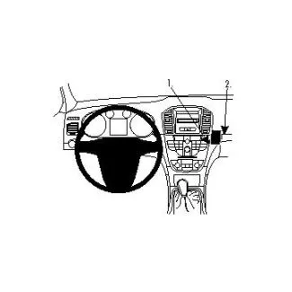 Brodit Proclip Monteringsbeslag - Opel Insignia A 09-13