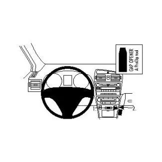 Brodit Proclip Monteringsbeslag - Toyota Avensis 09-15