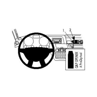 Brodit Proclip Monteringsbeslag - MAN TGL 15-20, TGM 14-20, TGS 08-20 og TGX 08-20