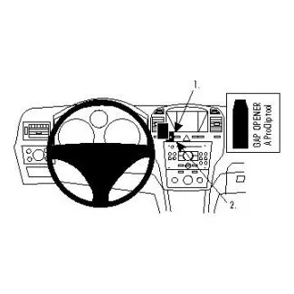 Brodit Proclip Monteringsbeslag - Opel Zafira B 05-11