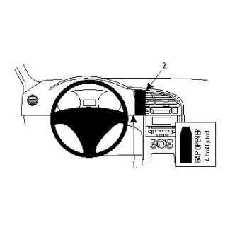Brodit Proclip Monteringsbeslag - Peugeot 3008 09-16