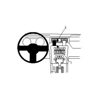 Brodit Proclip Monteringsbeslag - Ford Mustang 10-14